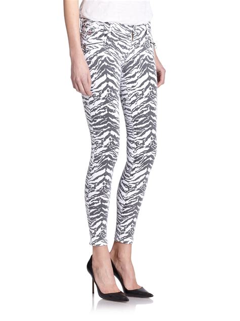Unleash Your Wild Side with Stylish Zebra Print Jeans