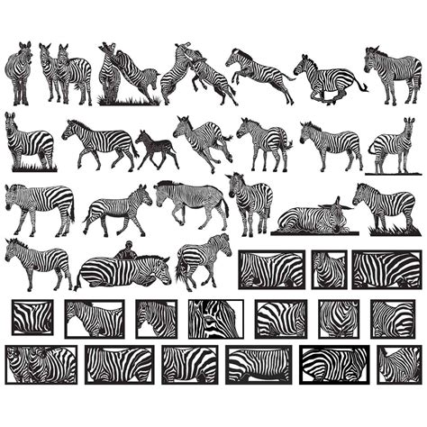 Download Zebra Bundle DXF Files