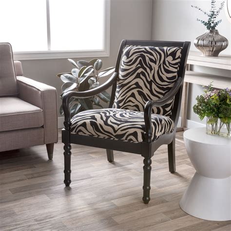 Zebra Living Room Chair