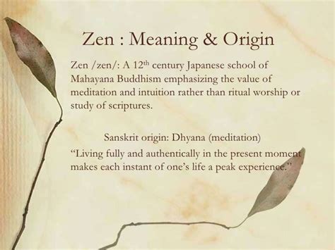 Zen Philosophy