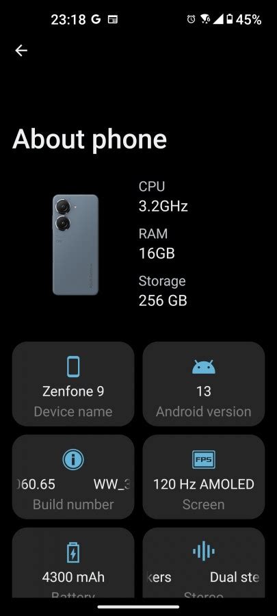 ZenUI 9 is basically stock Android with a few features sprinkled in