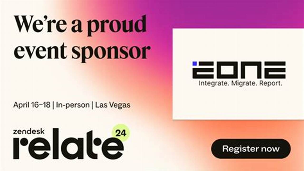 Zendesk Relate Conference 2024 Agenda