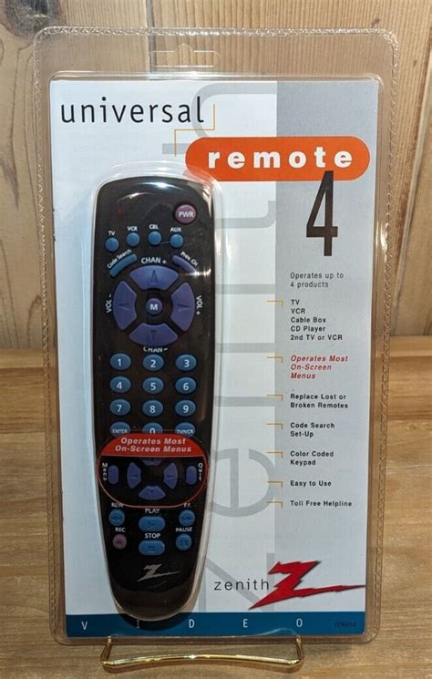 Zenith Universal Remote Control Codes