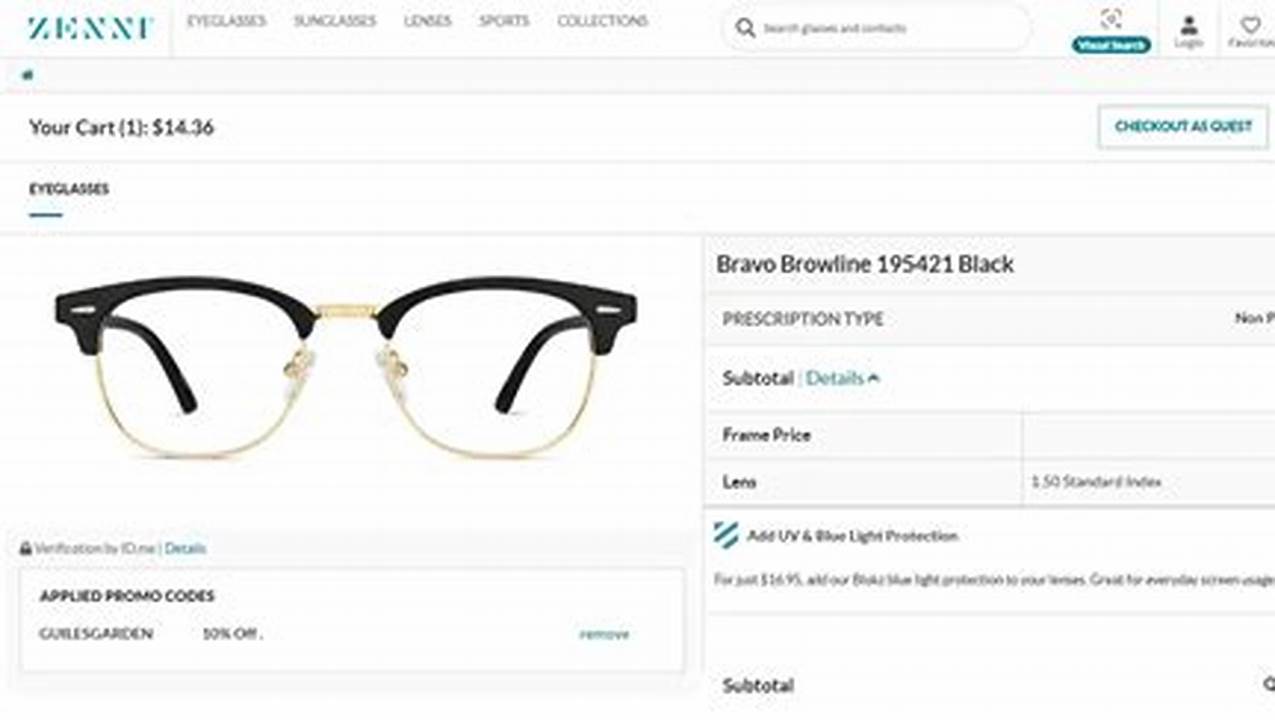 Zenni Promo Code May 2025