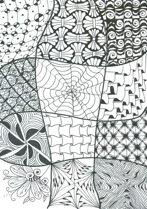 Zentangle Free Patterns