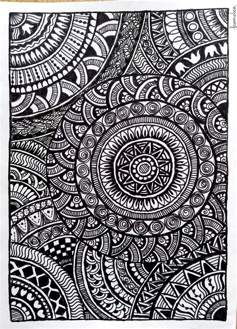 Zentangle Mandala Patterns