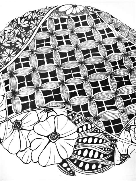 Zentangle Printable Patterns