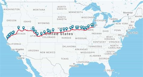 Amtrak California Zephyr Route Map Printable Maps