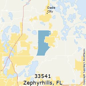 Zephyrhills Fl Zip Code Map