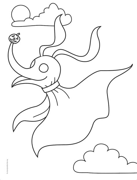 Zero Coloring Page