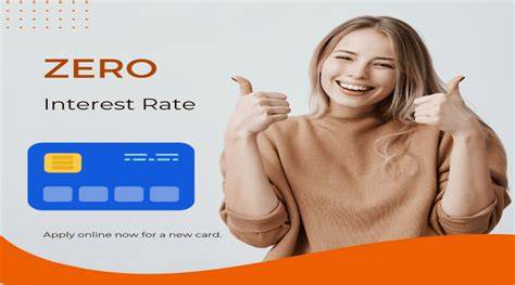 Zero Interest Credit Card Shopping