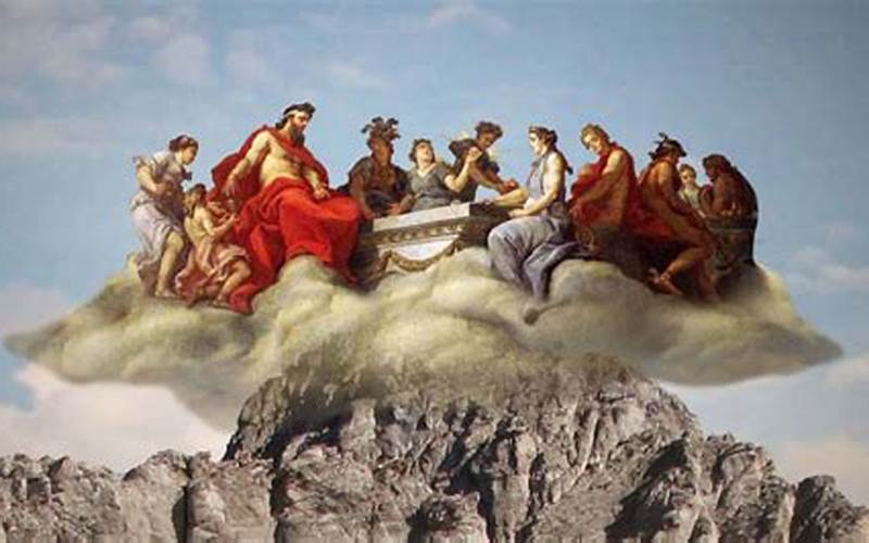 Zeus And Hera Mount Olympus