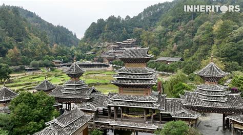 Panoramic view of Zhaoxing village