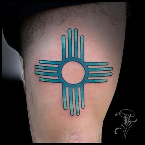 Zia symbol tattoo to represent my NM roots. ziatattoo 