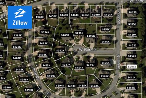 Zillow Property Value Map