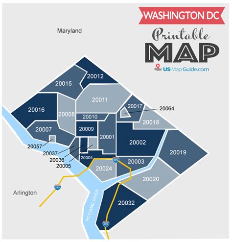 26 Washington Dc Zip Codes Map Maps Online For You