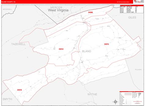 Zip Code For Bland Va