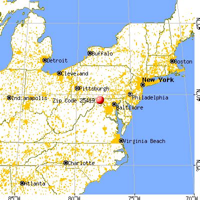 Zip Code For Falling Waters West Virginia