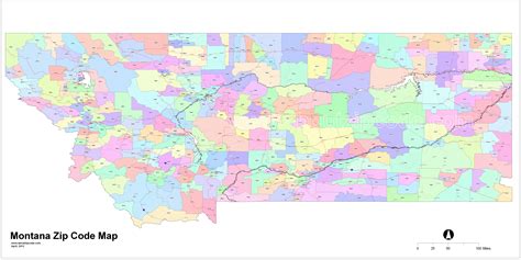 Printable ZIP Code Maps Free Download
