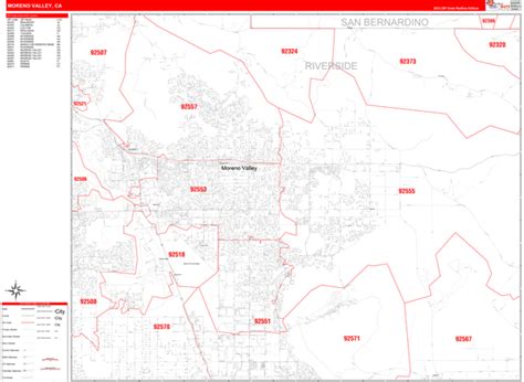 Zip Code Map For Moreno Valley Ca