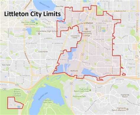 Zip Code Map Littleton Co