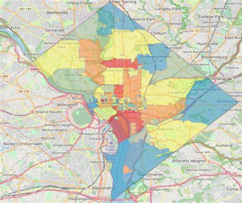 Zip Code Map Of Dc