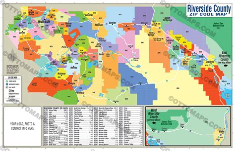 Zip Code Map Riverside County