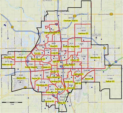 Zip Code Map Wichita