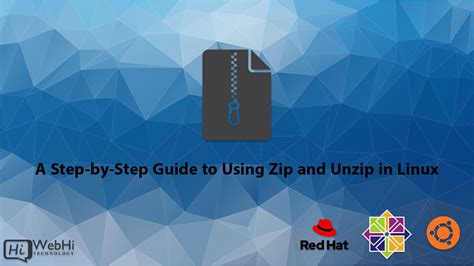 Zip and Unzip Using Zip in Linux
