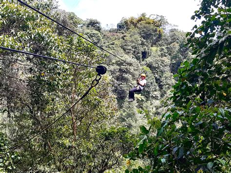 Zip-Lining in Mindo