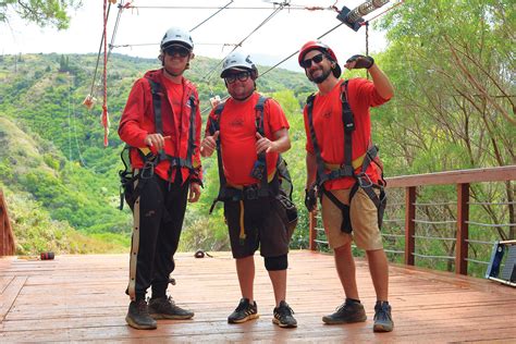 Zipline Crew Helping