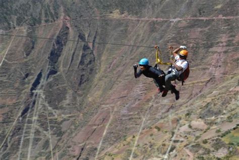 Ziplining Maras Peru
