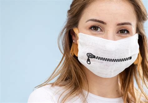 Download Zipper Cut File for Face Mask For Cricut