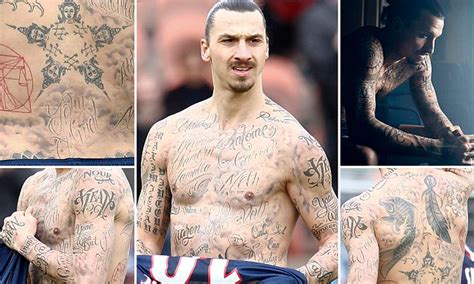Zlatan Ibrahimovic's incredible tattoos and what they
