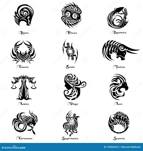 Zodiac Signs Tattoo