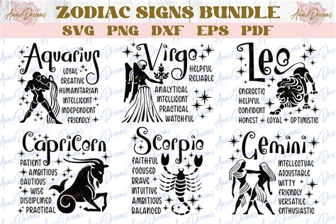 Download Zodiac Traits Bundle Images