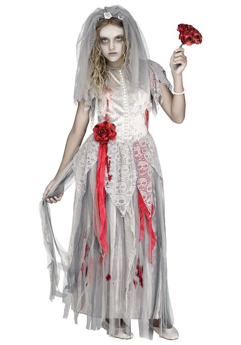 Zombie Bride Costume with White Boots