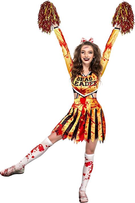A zombie cheerleader costume