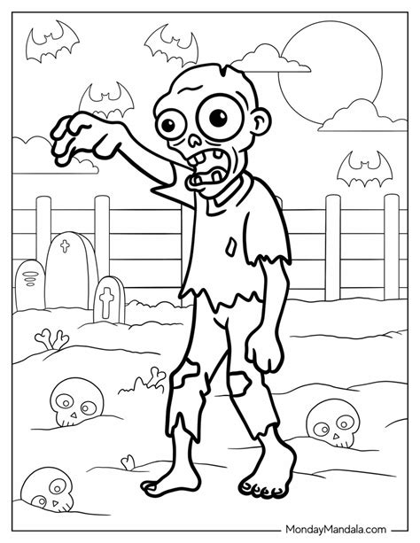 Zombie Coloring
