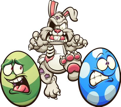 Zombie Easter Bunny