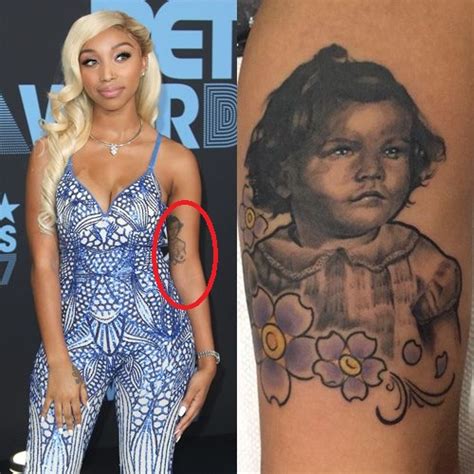 Zonnique Pullins Dagger Tattoo Steal Her Style