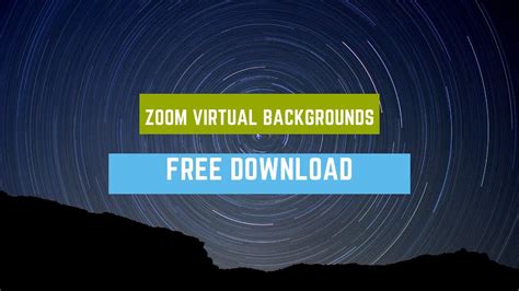 Zoom Virtual Background Package Download Failed