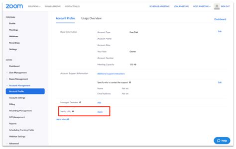 Zoom has resolved the vanity URL issue