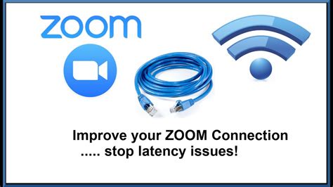 Zoom internet connection