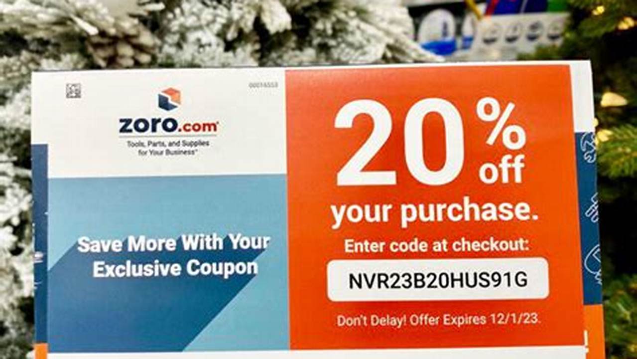Zoro Coupon Code October 2024