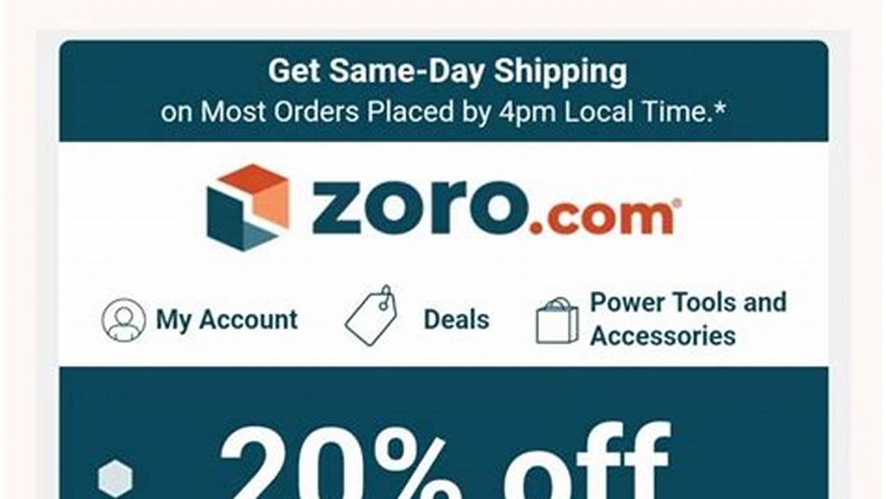 Zoro Promo Code 2024