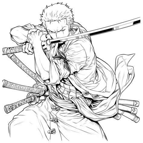 Zoro Coloring Pages