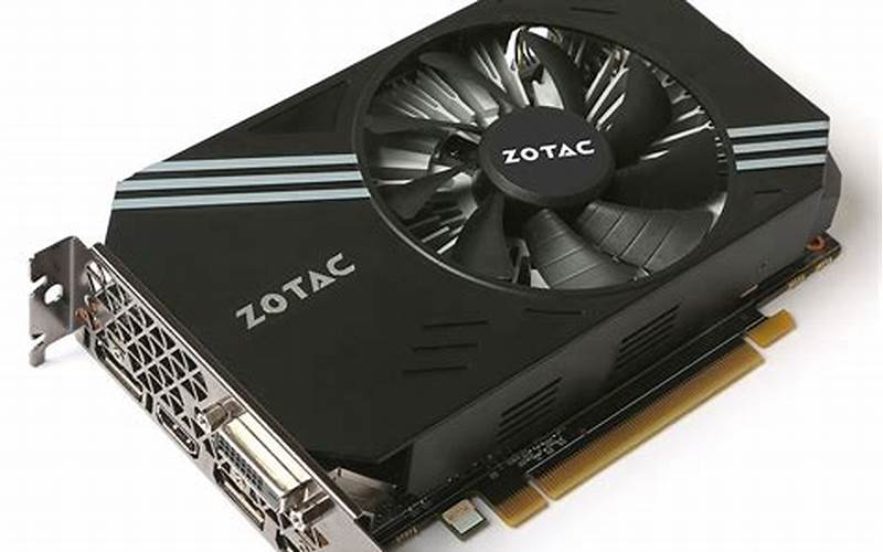 Zotac Geforce Gtx 1060 6Gb 6Gb Mini Video Card Cooling