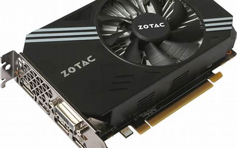 Zotac Zt-P10610A-10L Geforce Gtx 3Gb 1060 Gddr5 Video Graphics Card Design