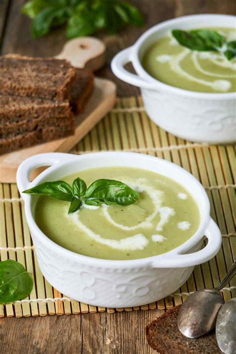 Zucchini Creme-Suppe